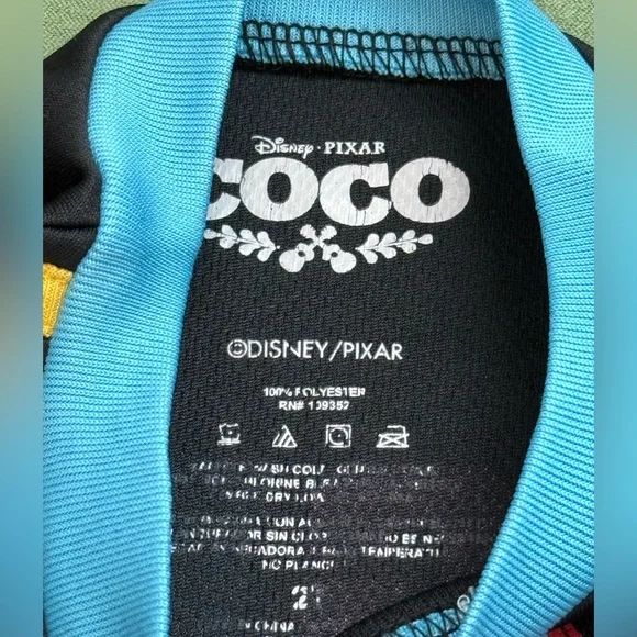 Disney Pixar Coco Kids Soccer Jersey -2T - Picture 3 of 3
